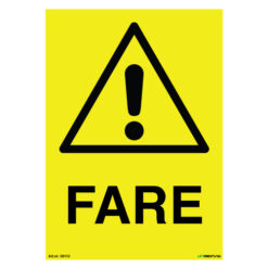 Generell fare skilt - Varsel- og fareskilt