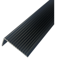 Trappenese aluminium  - Sort matt - 2,7 meter