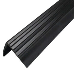 Trappenese i myk plast for innendørs bruk - sort -4meter