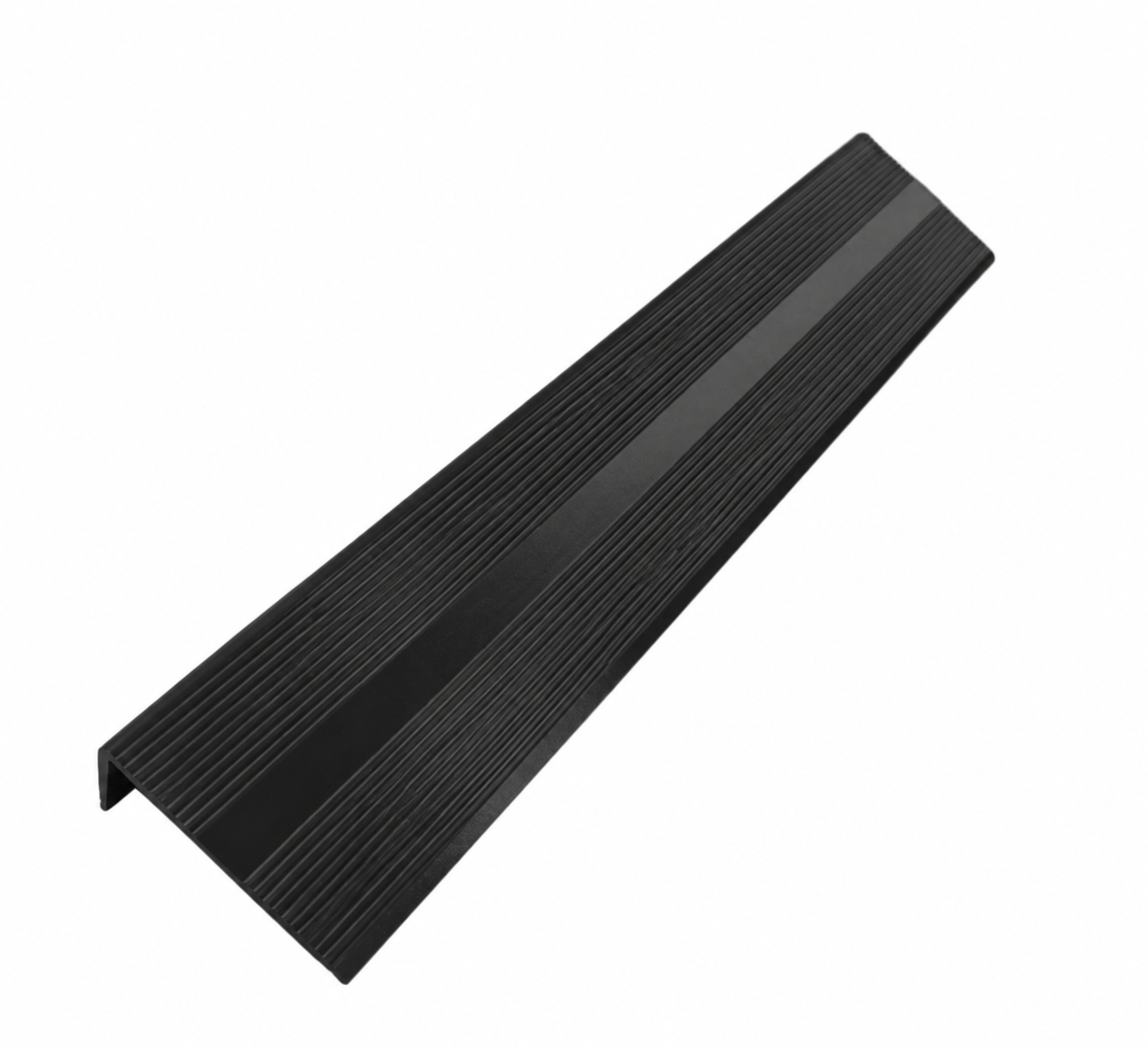 Trappenese aluminium - Sort matt - 2,7 meter