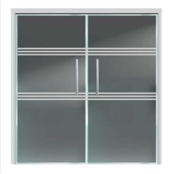 Kontrastmerking av glassfelt med glassmarkører bidrar til å redusere faren for sammenstøt. Dette er en del av universell utforming og TEK17