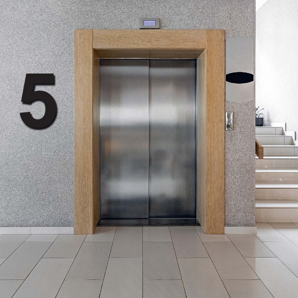 Etasjetall til bygg og fasade 5