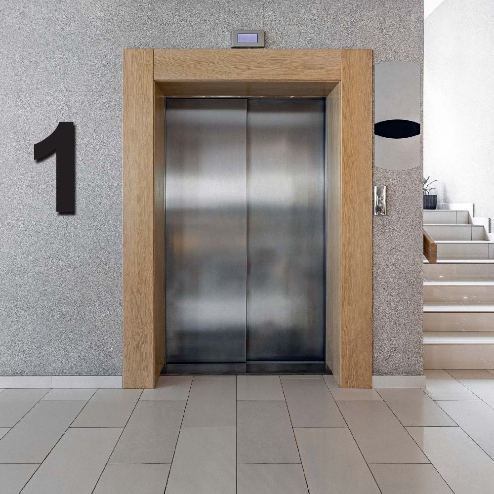 Etasjetall til bygg og fasade 1