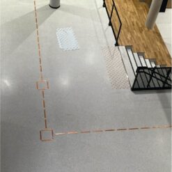 Taktil indikator i kobber