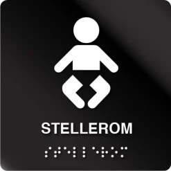 Taktil skilt stellerom