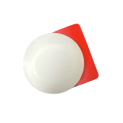 Taktile knotter  lys grå kompositt