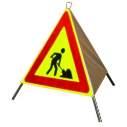 Foldeskilt 110 Vegarbeid