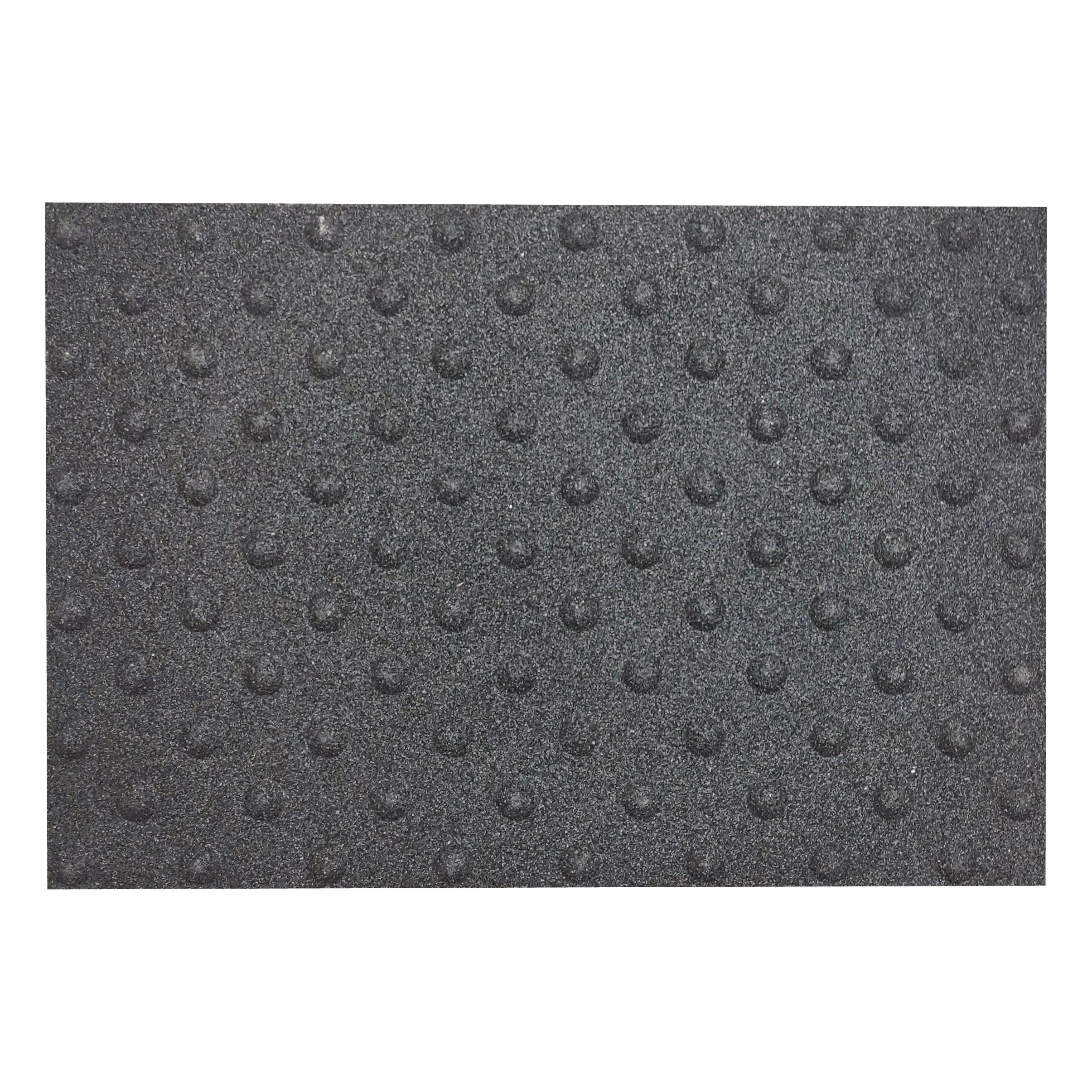 Farefelt 40 x 60 cm - Metakrylat harpiks sort